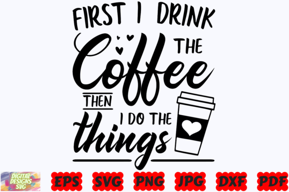 Coffee SVG Graphics for Crafts & Branding