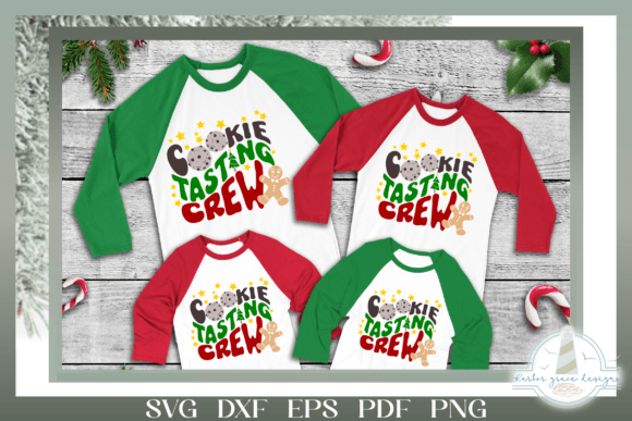 Cookie Tasting Crew Christmas Quote SVG: Crafts & Graphics for Local Branding