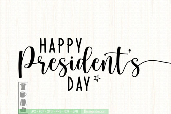 Happy President’s Day Modern Calligraphy