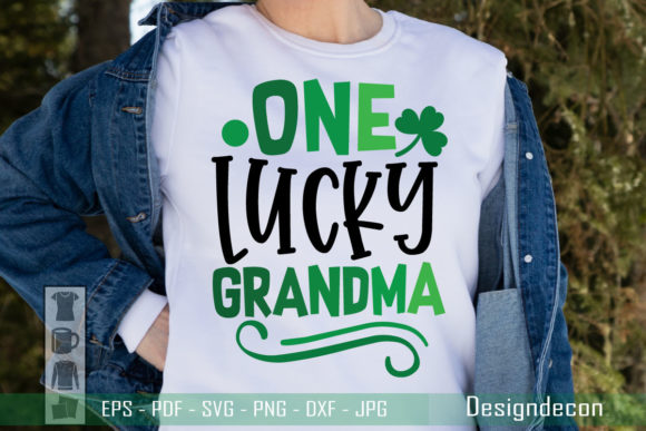 One Lucky Grandma: Graphics & Print Templates