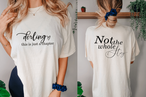 Positive SVG & Tshirt Quote Graphics for Crafts