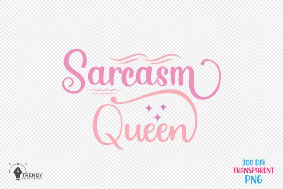 Queen Girl Funny Quote SVG Design for Crafts & Graphics
