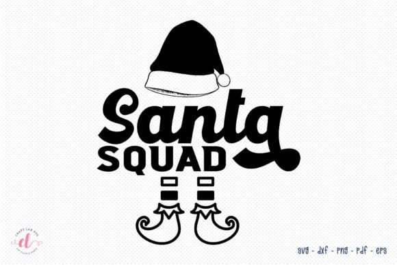 Santa Squad SVG: Festive Graphics for Crafts & Branding